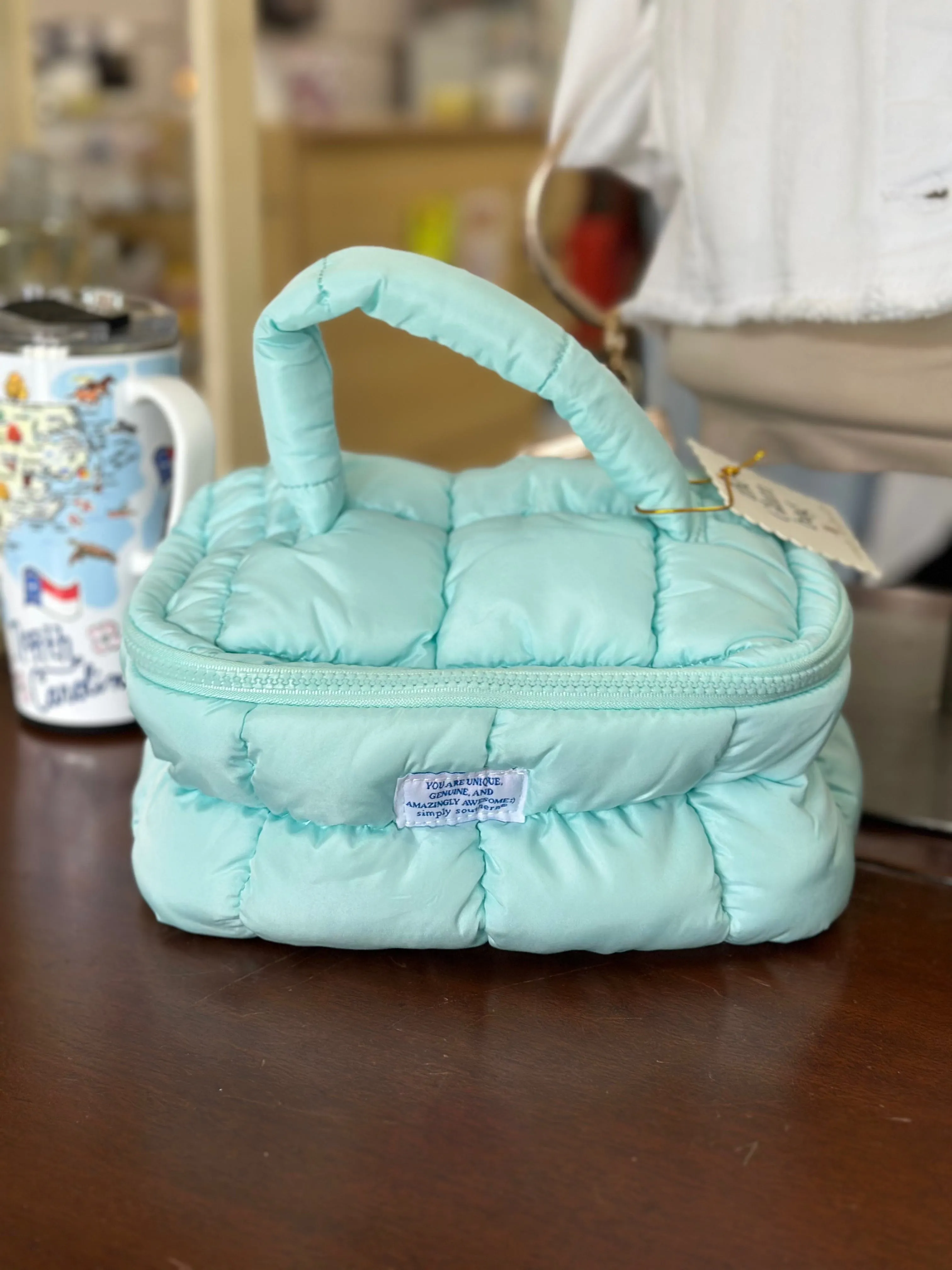 Glam Plush Travel Bag in Arctic by Simply Southern