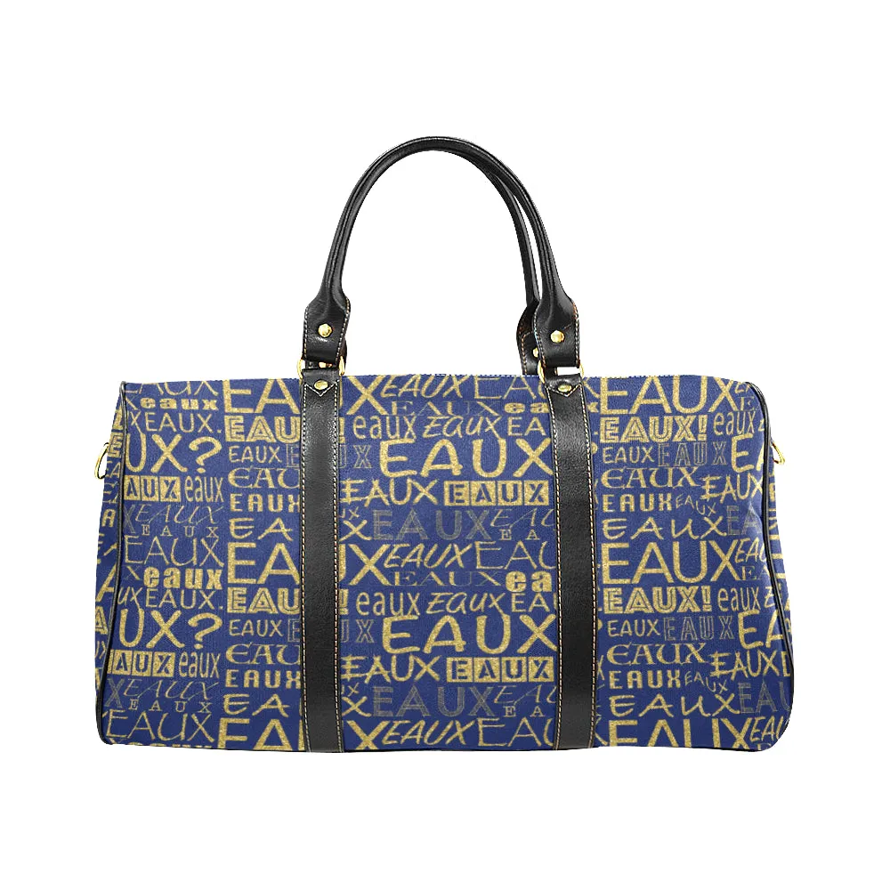 GOLD EAUX ALLEAUXVER LARGE TRAVEL BAGS