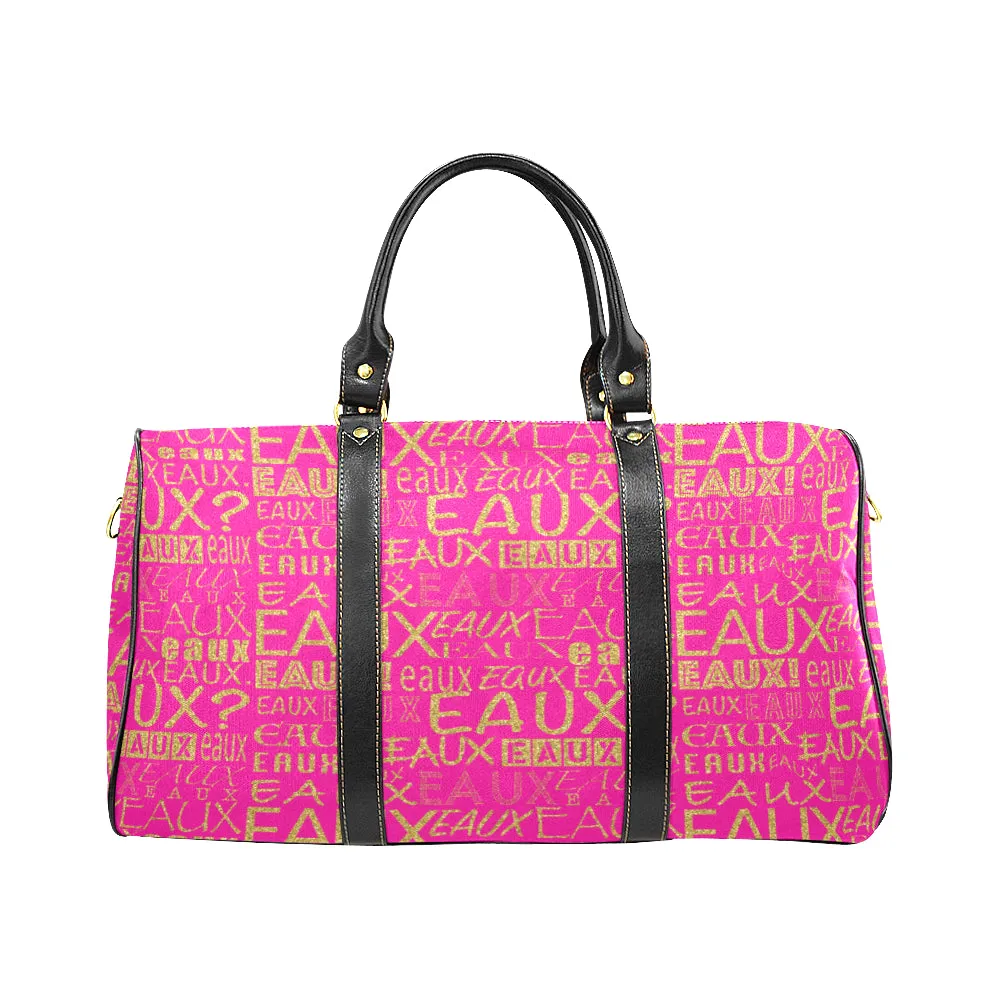 GOLD EAUX ALLEAUXVER LARGE TRAVEL BAGS