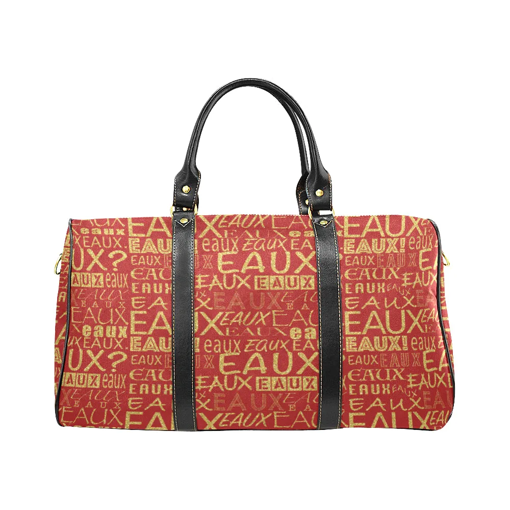 GOLD EAUX ALLEAUXVER LARGE TRAVEL BAGS