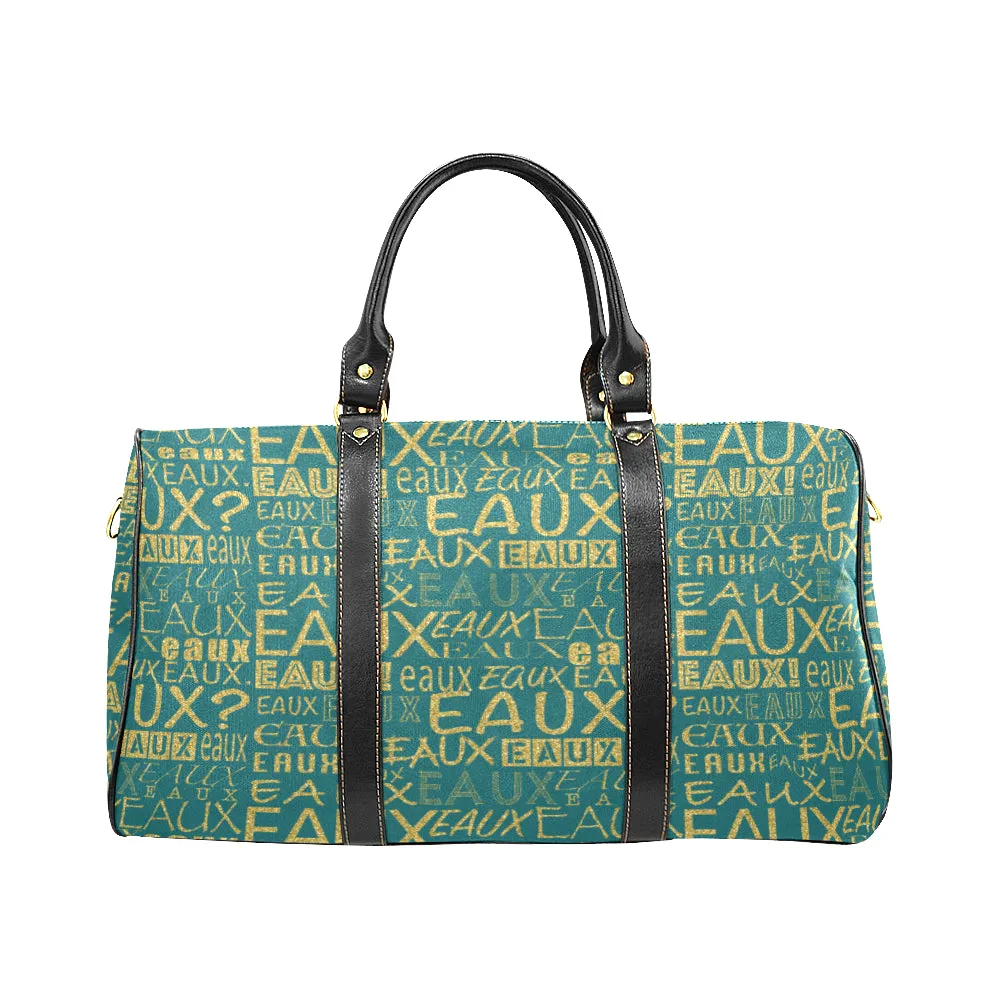 GOLD EAUX ALLEAUXVER LARGE TRAVEL BAGS
