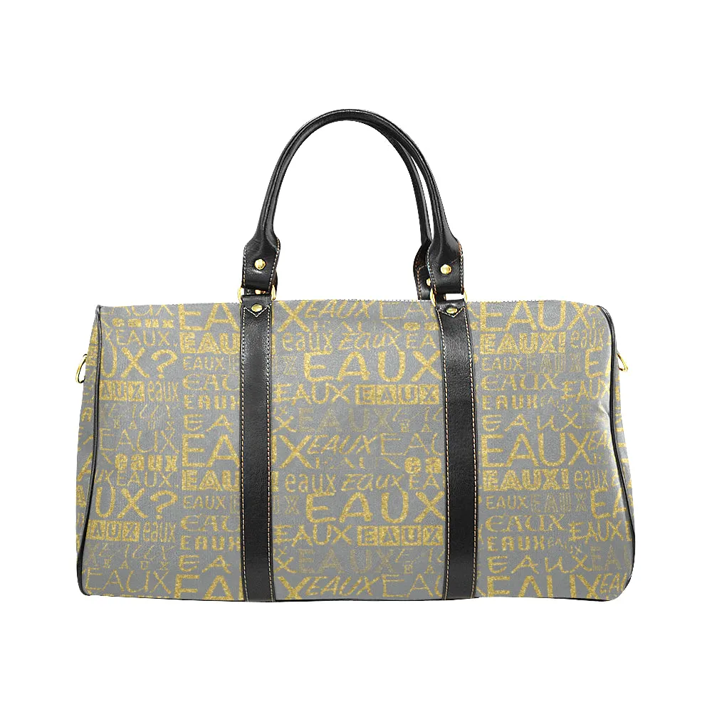 GOLD EAUX ALLEAUXVER LARGE TRAVEL BAGS