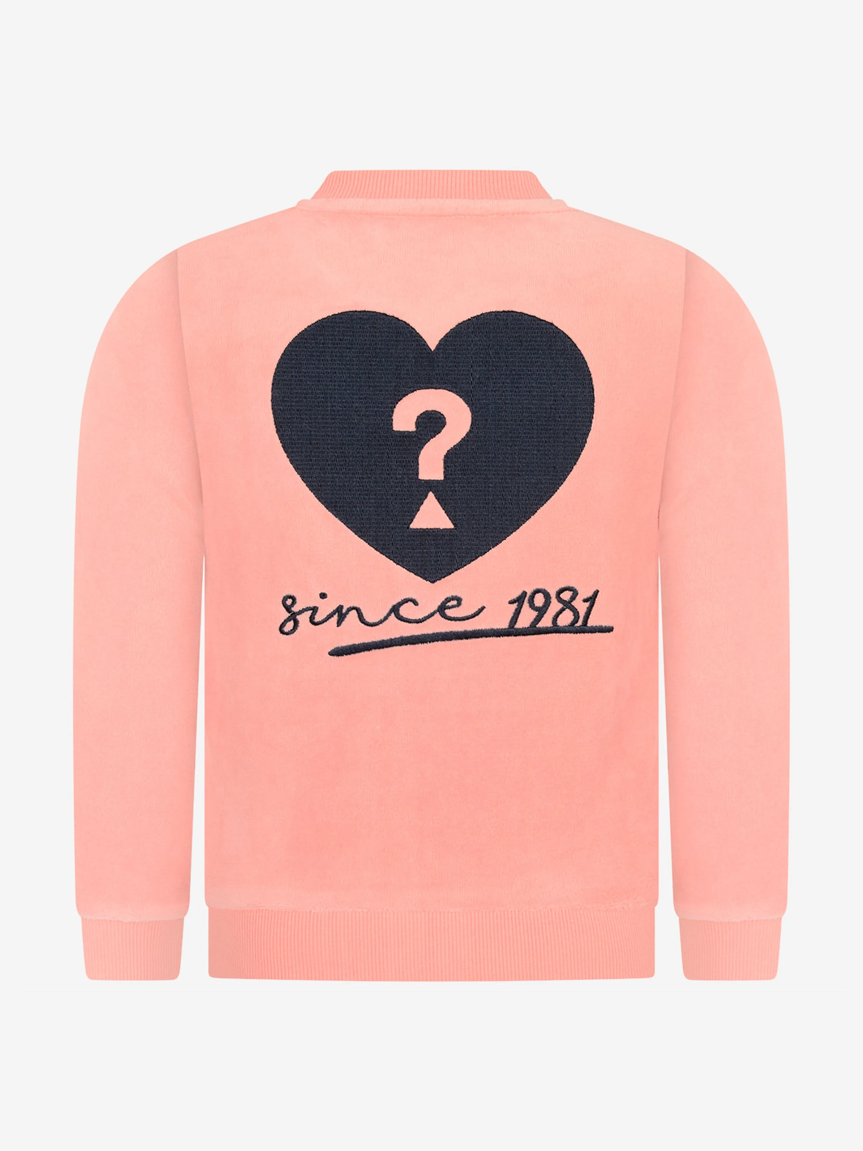 Guess Girls Velour Zip Up Top