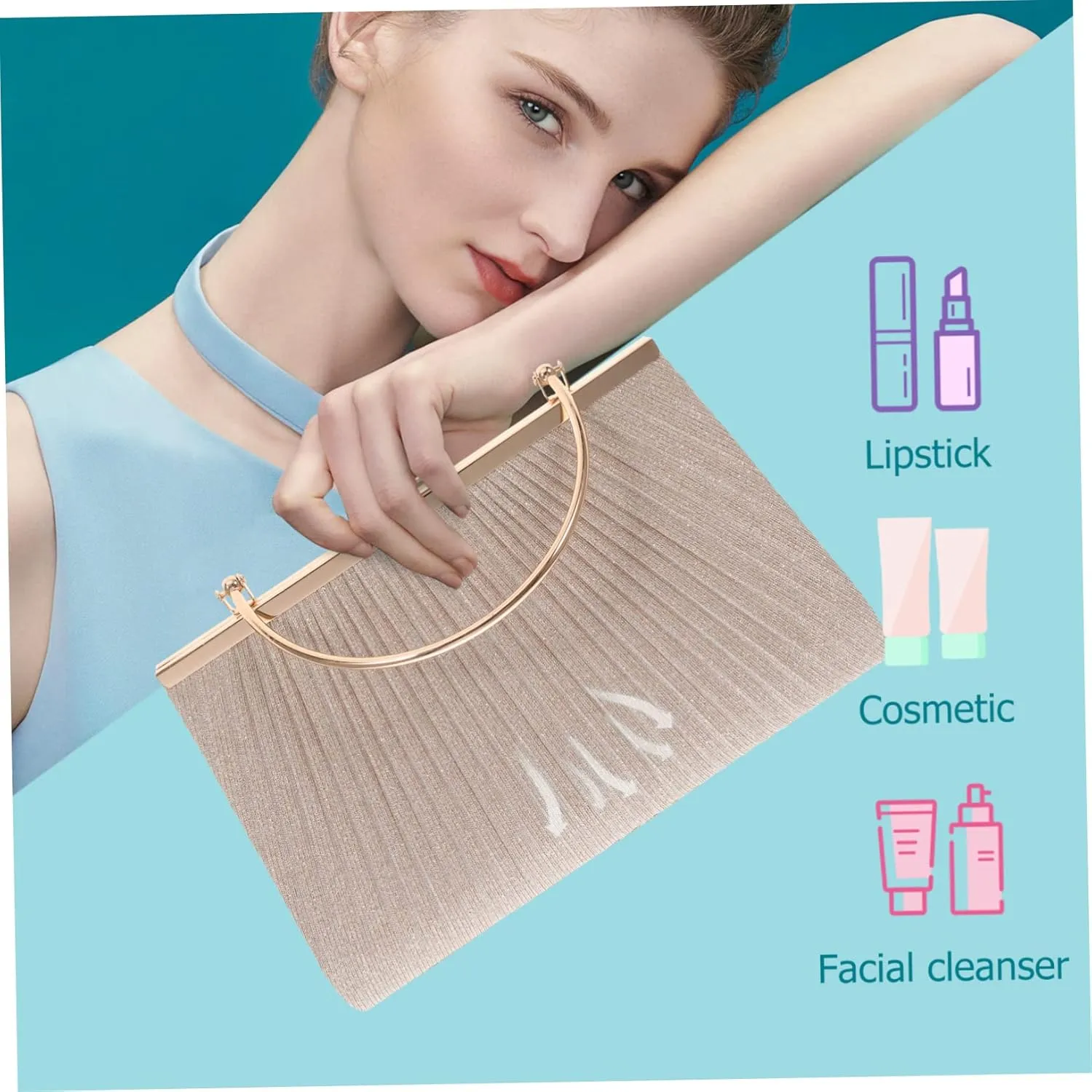 Handbag Clutch Purse Evening Bag Dinner Bag Women Clutch Bag Purses Evening Purse Banquet Bag for Women