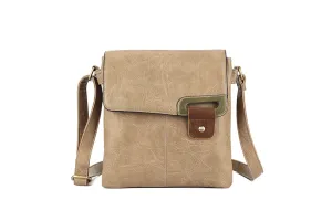 Hannah Crossbody Handbag Taupe/Tan