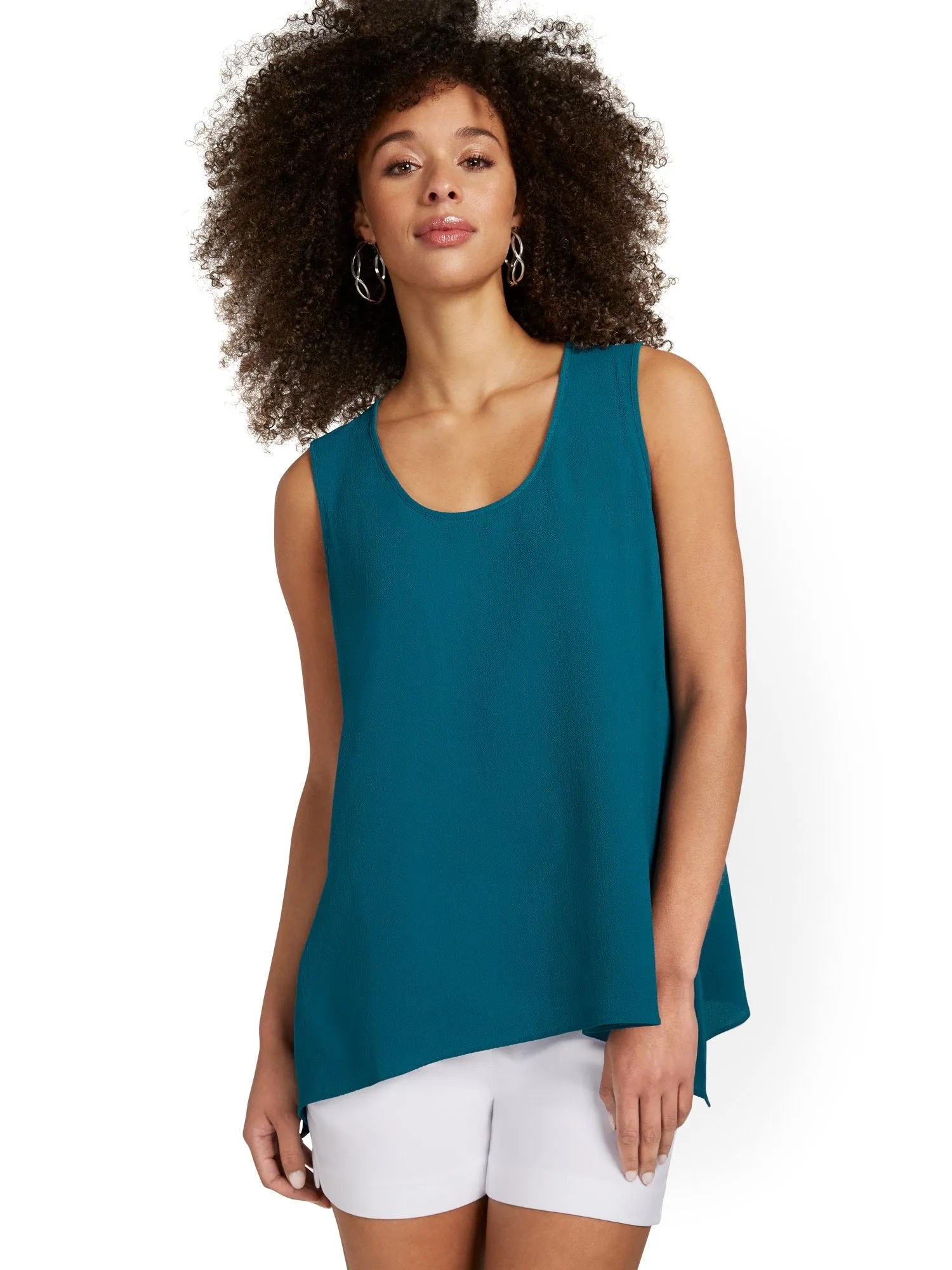 Hardware Scoopneck Tank