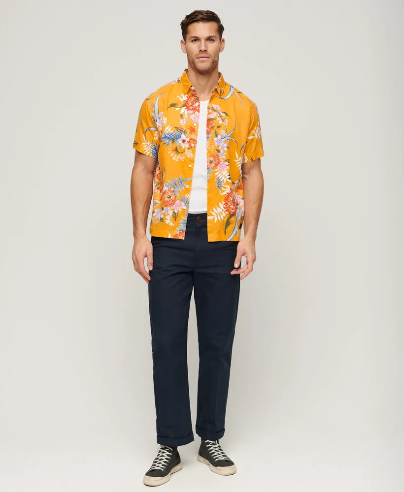Hawaiian Shirt - Anemone Yellow