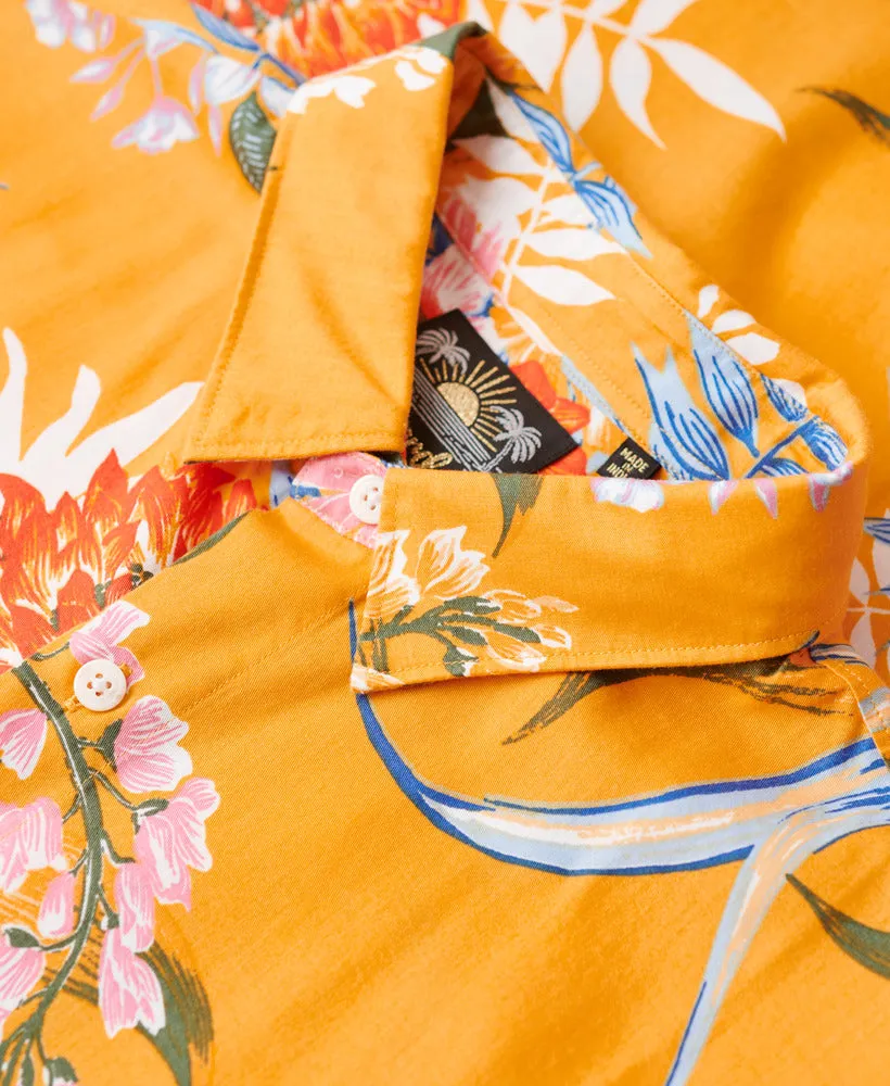 Hawaiian Shirt - Anemone Yellow