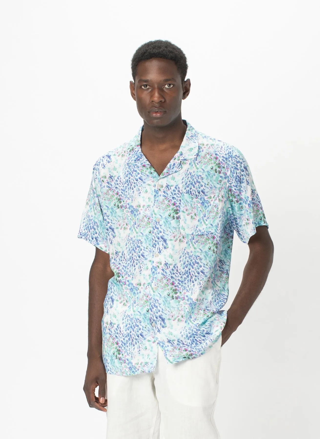 Holiday Camp-Collar Shirt Animal