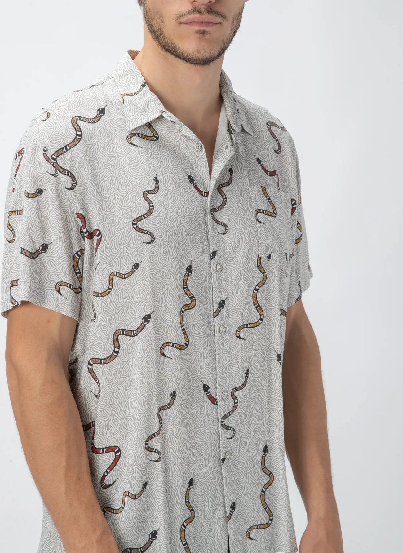 Holiday Short-Sleeve Shirt Sea Snakes