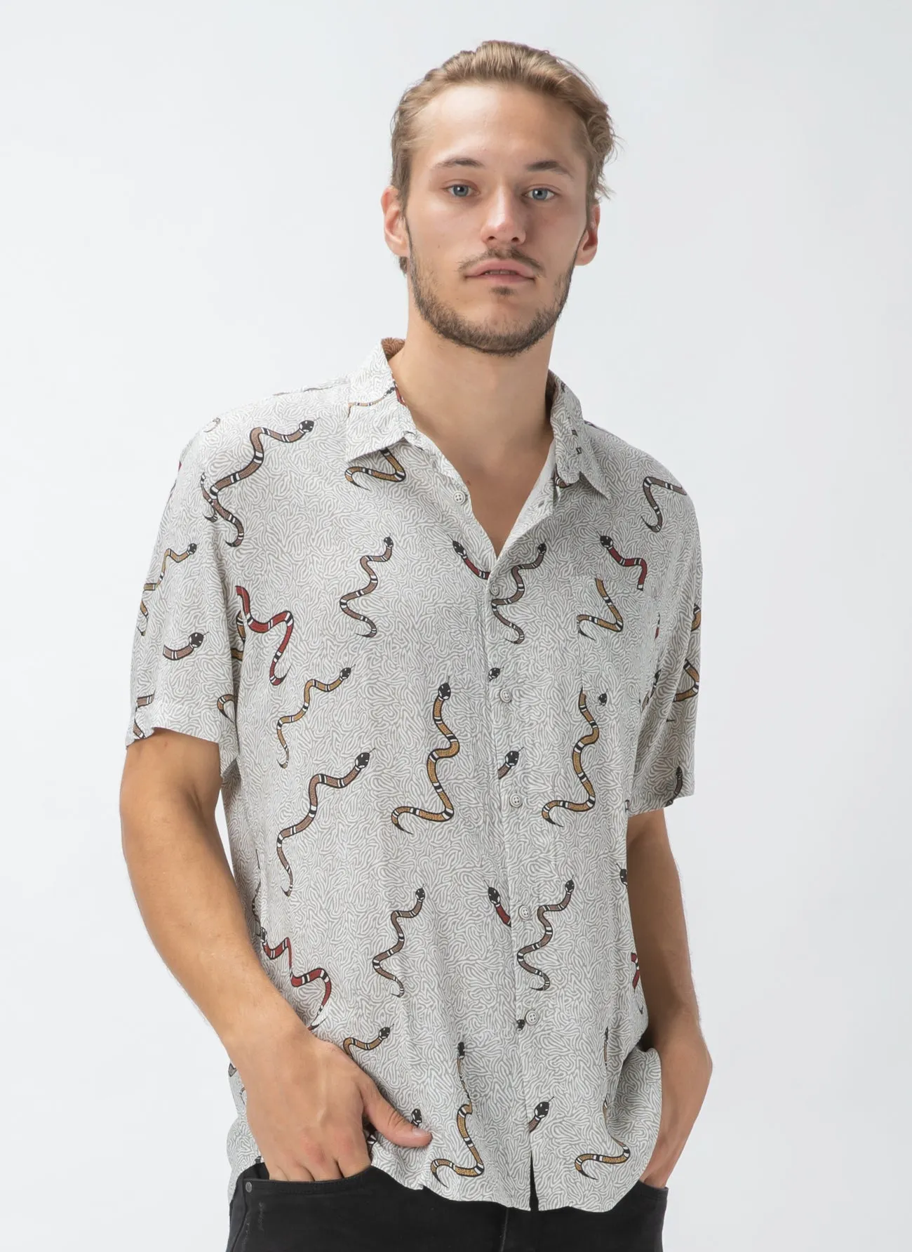 Holiday Short-Sleeve Shirt Sea Snakes