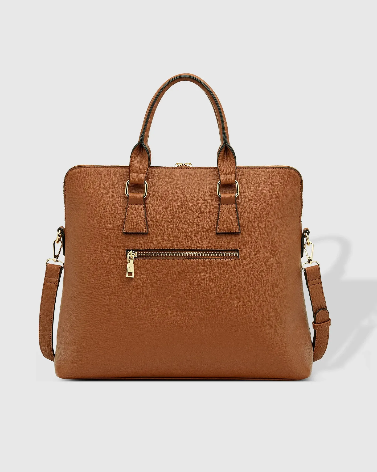 Houston Laptop Bag in Tan