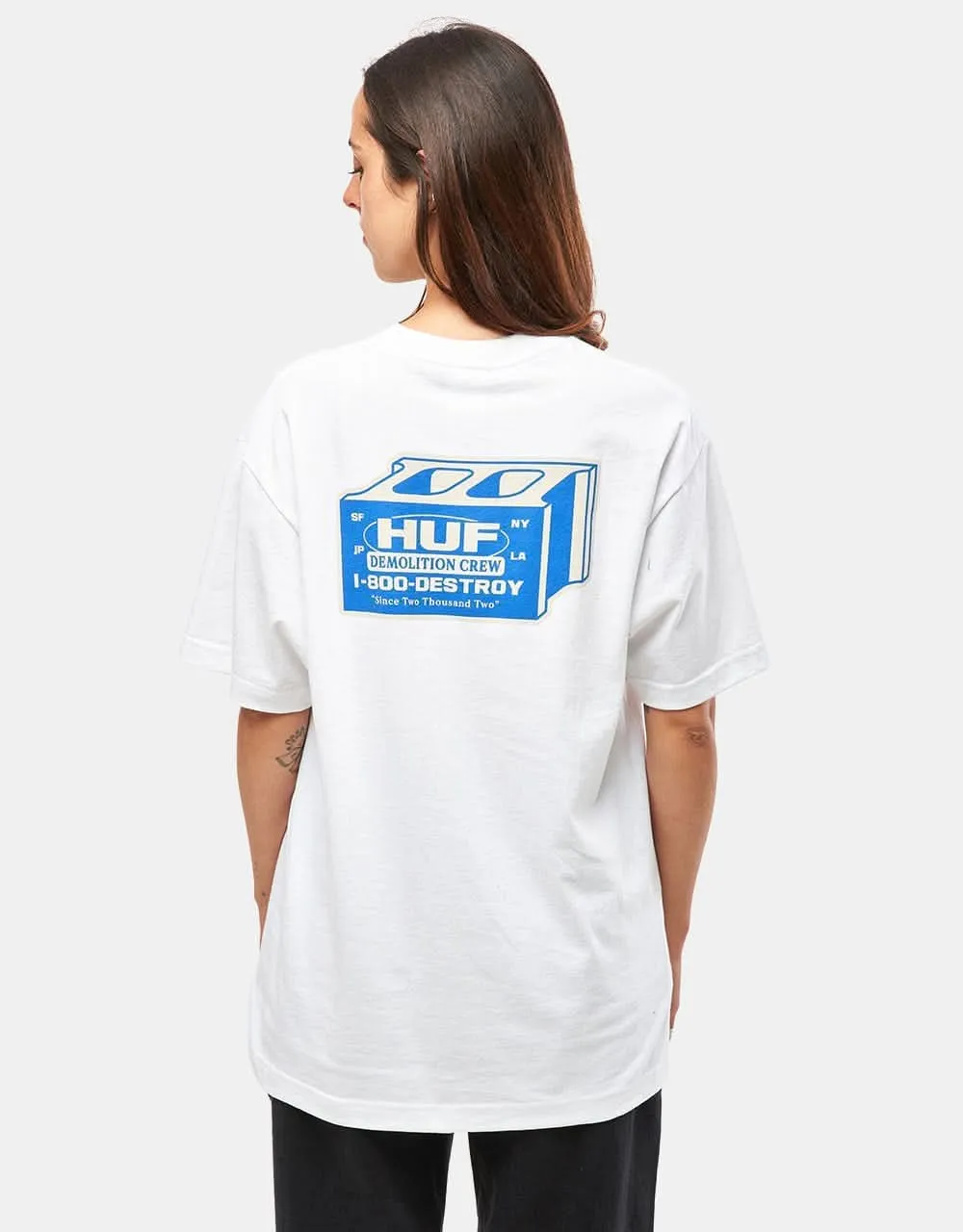 HUF Demolition Crew T-Shirt - White
