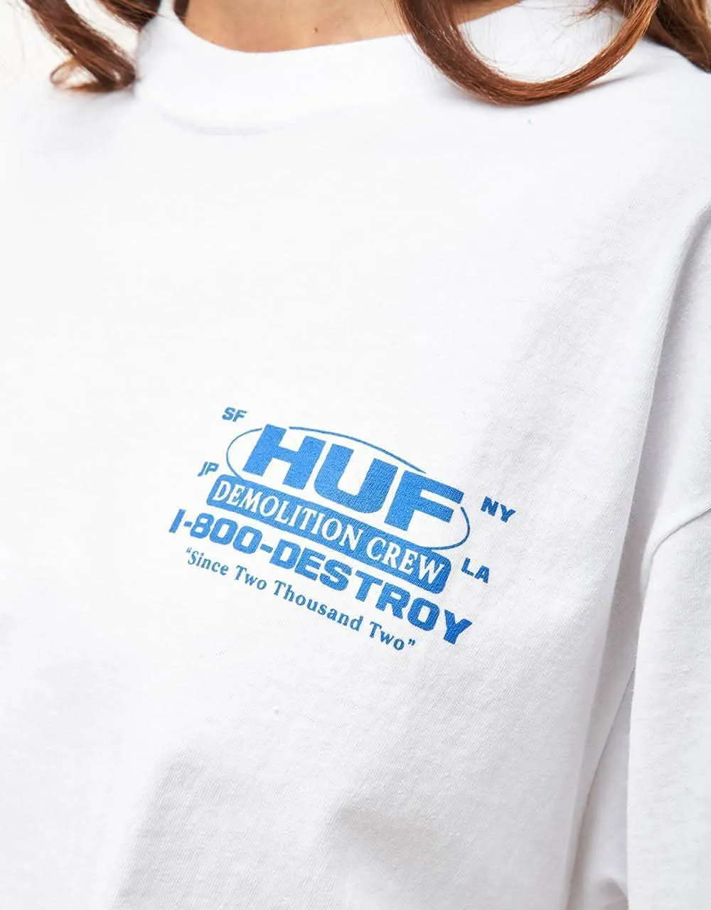 HUF Demolition Crew T-Shirt - White