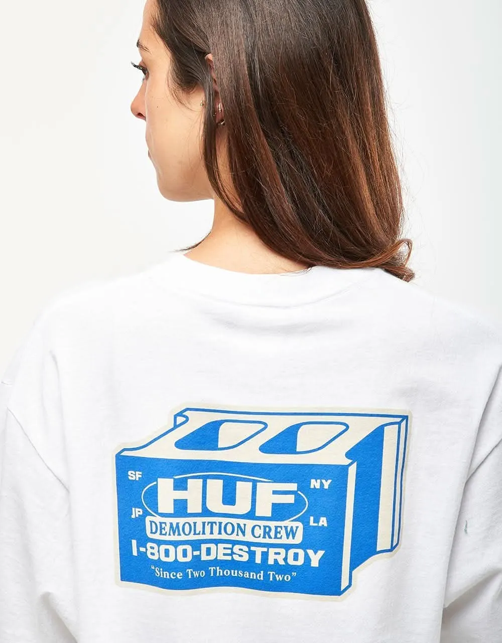 HUF Demolition Crew T-Shirt - White