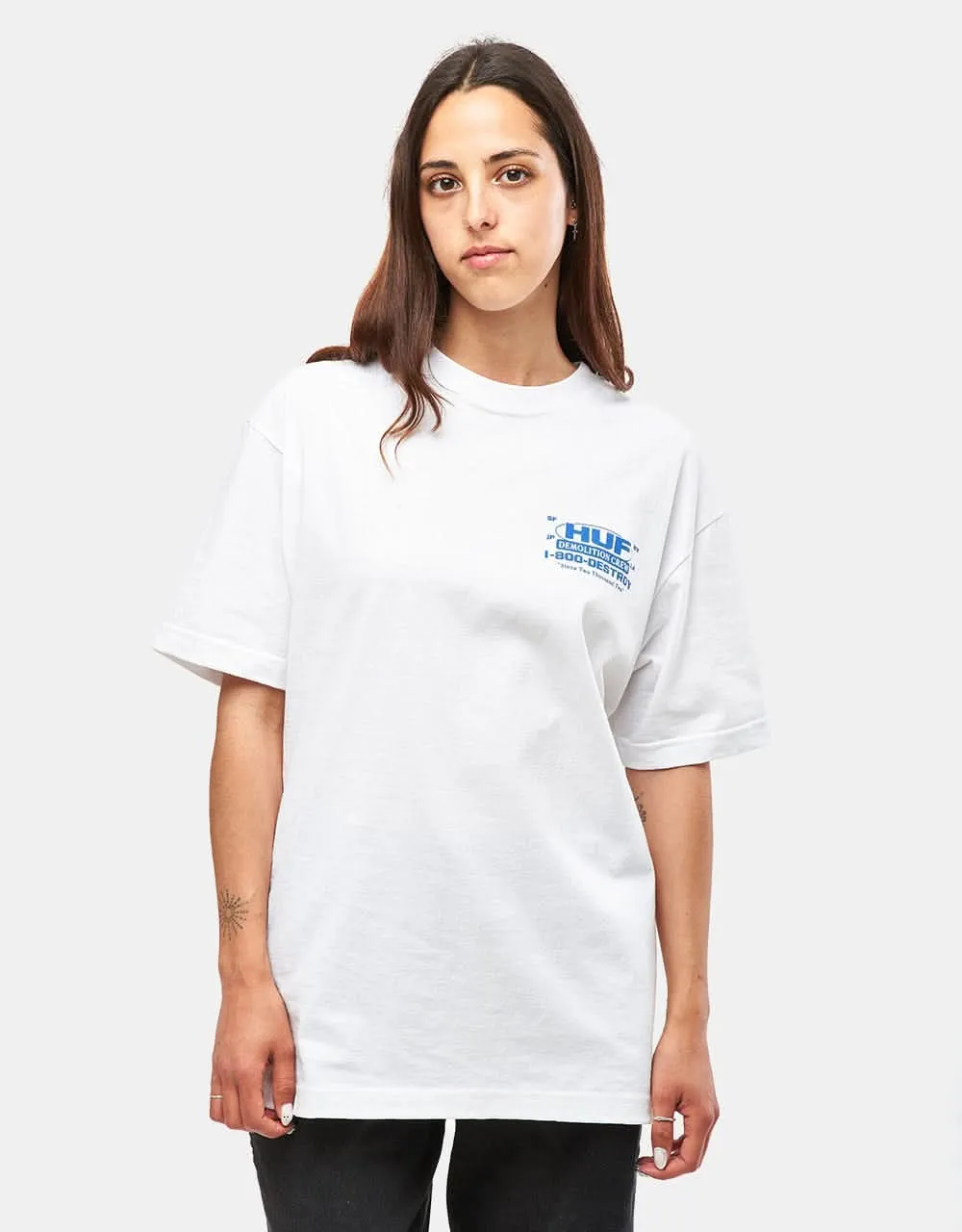 HUF Demolition Crew T-Shirt - White