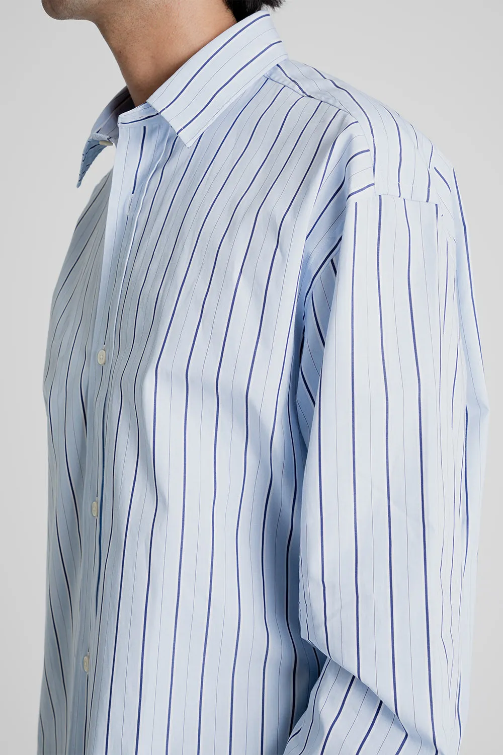 Joseph Shirt - Blue Sky Stripes