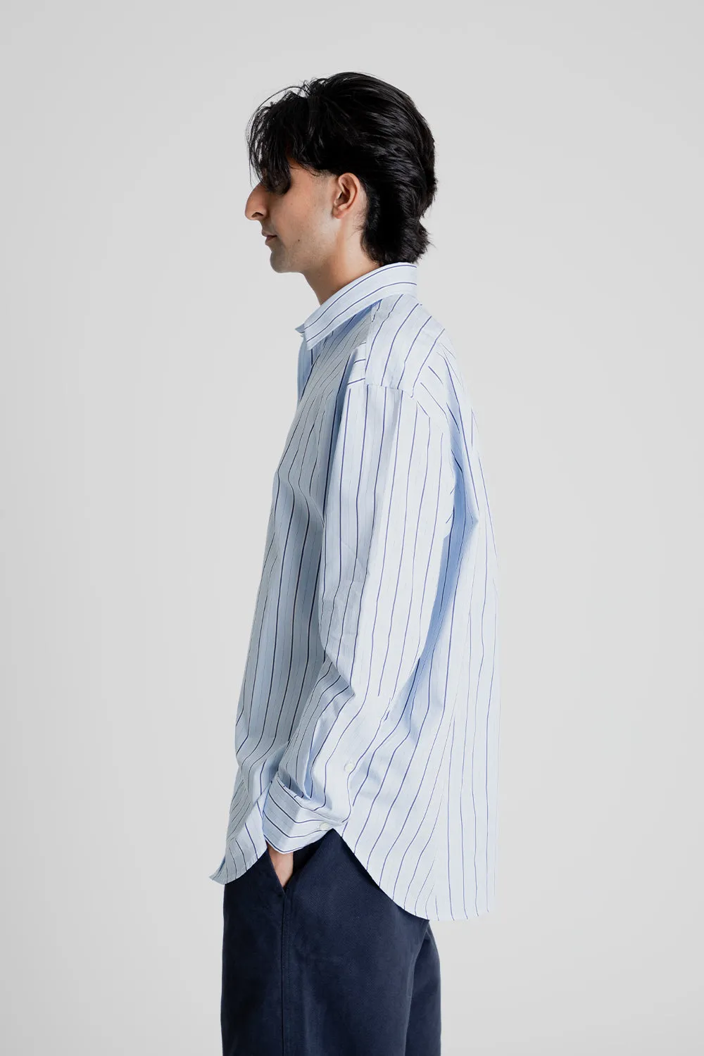 Joseph Shirt - Blue Sky Stripes