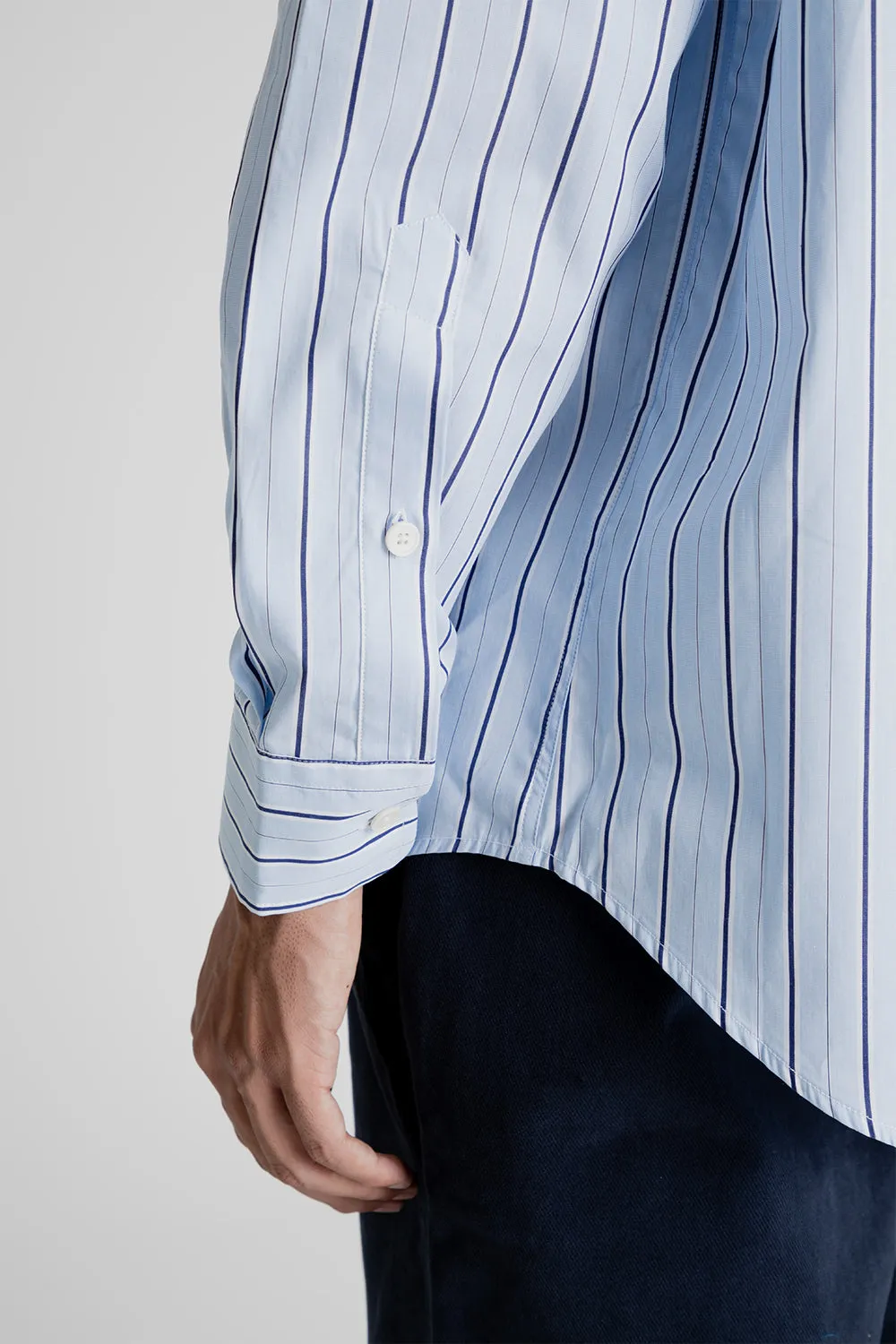 Joseph Shirt - Blue Sky Stripes