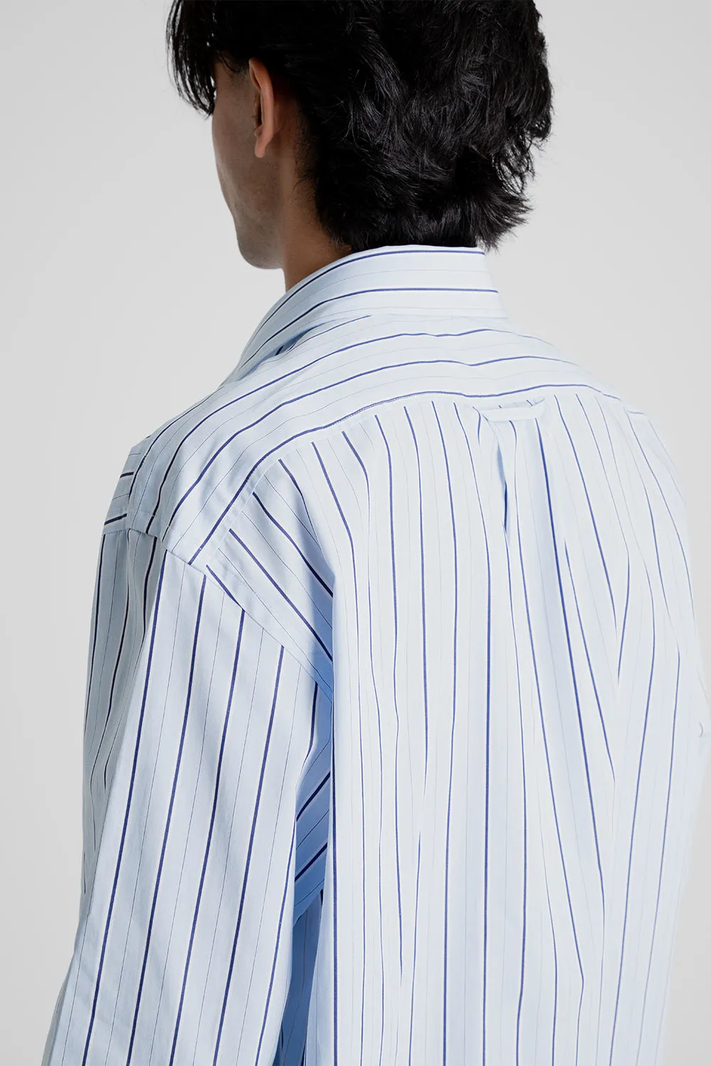 Joseph Shirt - Blue Sky Stripes