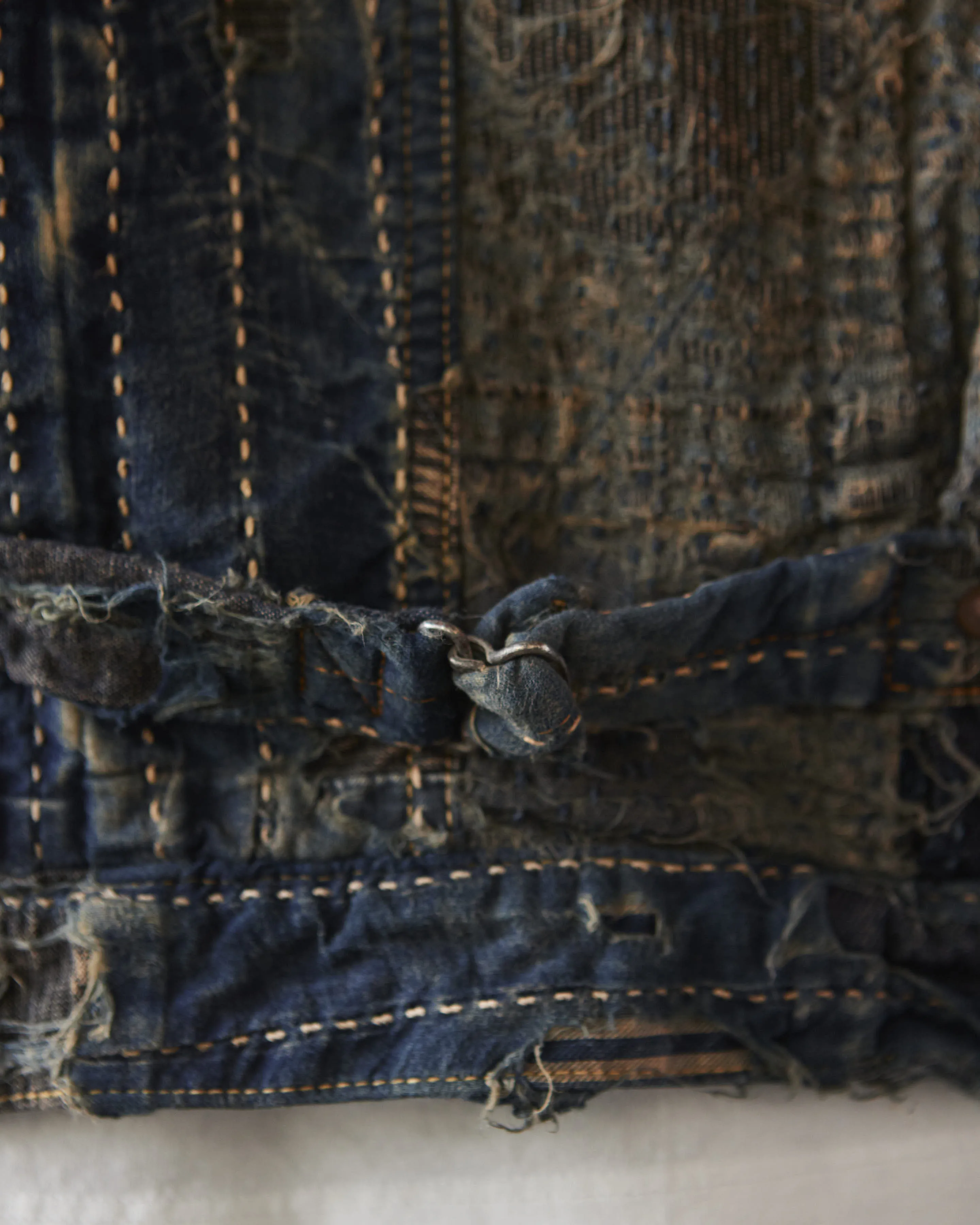 Kapital BORO SPRING 1st Jacket, Indigo
