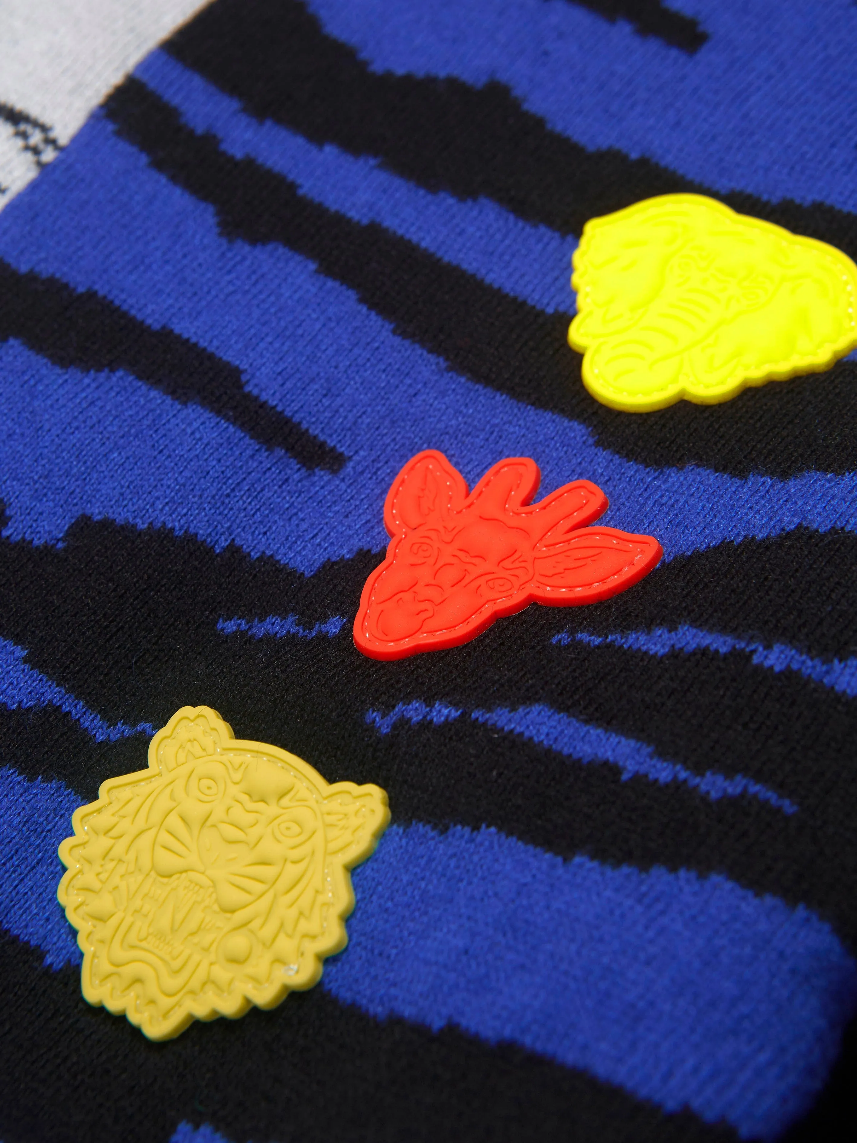 KENZO Boys Jacquard Knitted Tiger Jumper