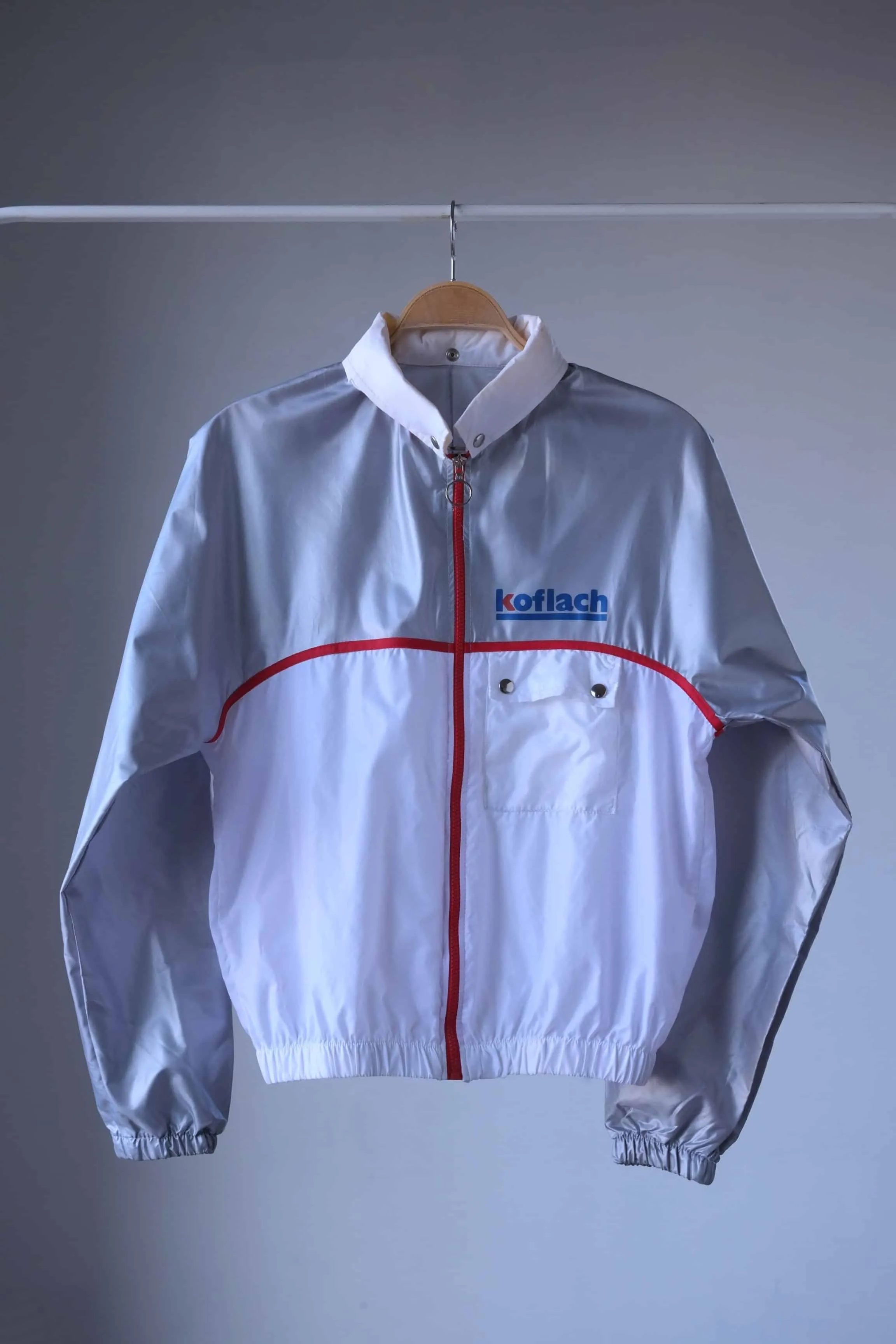 KOFLACH Vintage Windbreaker Jacket with Foldable Hood
