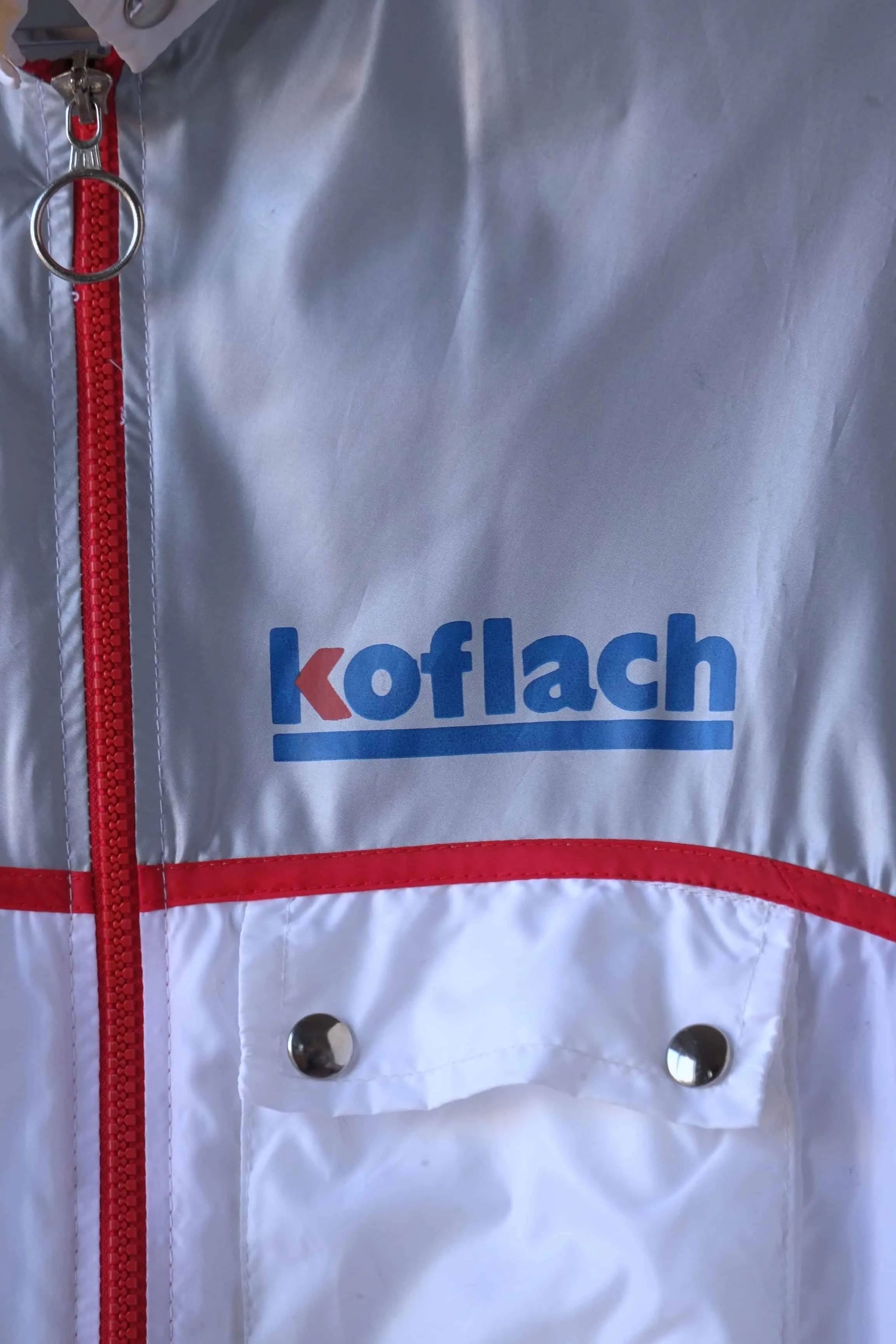 KOFLACH Vintage Windbreaker Jacket with Foldable Hood