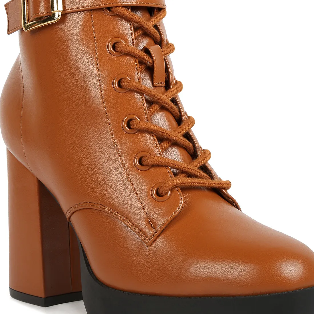 Lace Up Ankle Boots