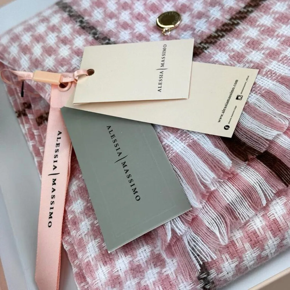 Ladies Checked Cosy Scarf By Alex Max