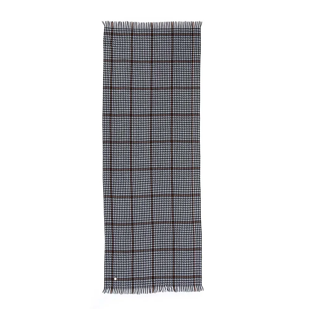 Ladies Checked Cosy Scarf By Alex Max