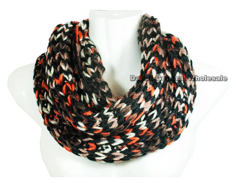 Ladies Knitted Infinity Circle Scarf Wholesale