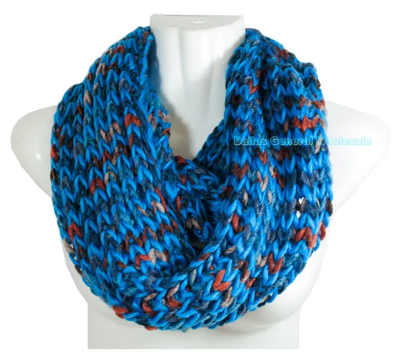 Ladies Knitted Infinity Circle Scarf Wholesale