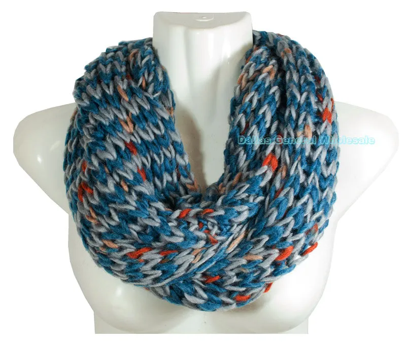 Ladies Knitted Infinity Circle Scarf Wholesale