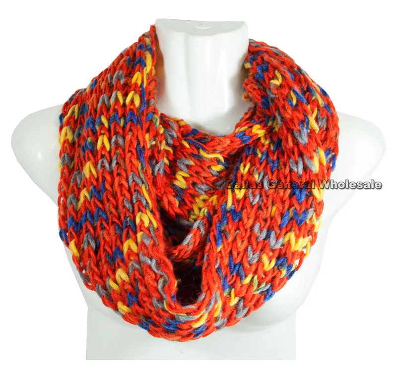 Ladies Knitted Infinity Circle Scarf Wholesale