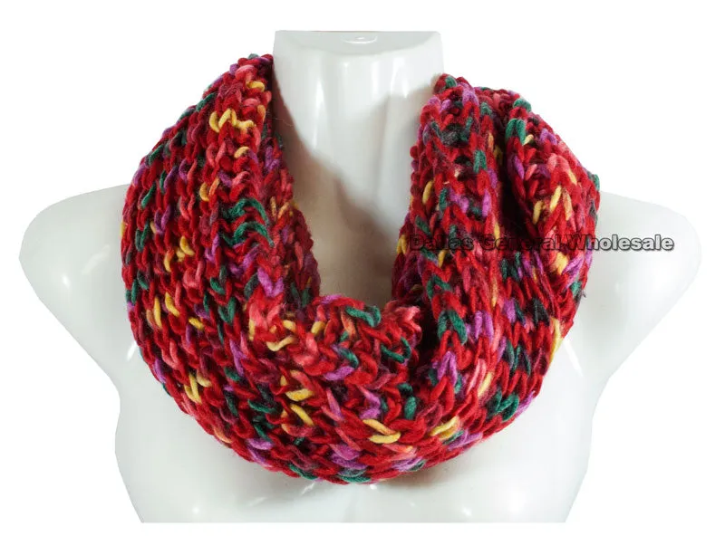 Ladies Knitted Infinity Circle Scarf Wholesale