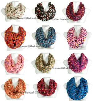 Ladies Knitted Infinity Circle Scarf Wholesale