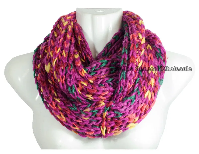 Ladies Knitted Infinity Circle Scarf Wholesale