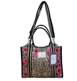Leopard Dynasty Canvas Carryall