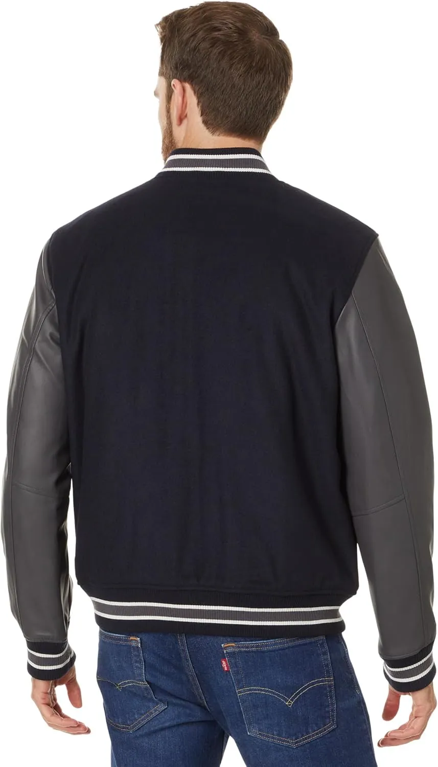 Levi's Men's Mixed Media Letterman Varsity Jacket