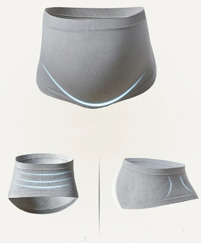 Maternity Shark Skin Leggings with Pockets - Stylish, Slimming, and Perfect for Spring and Autumn Activities