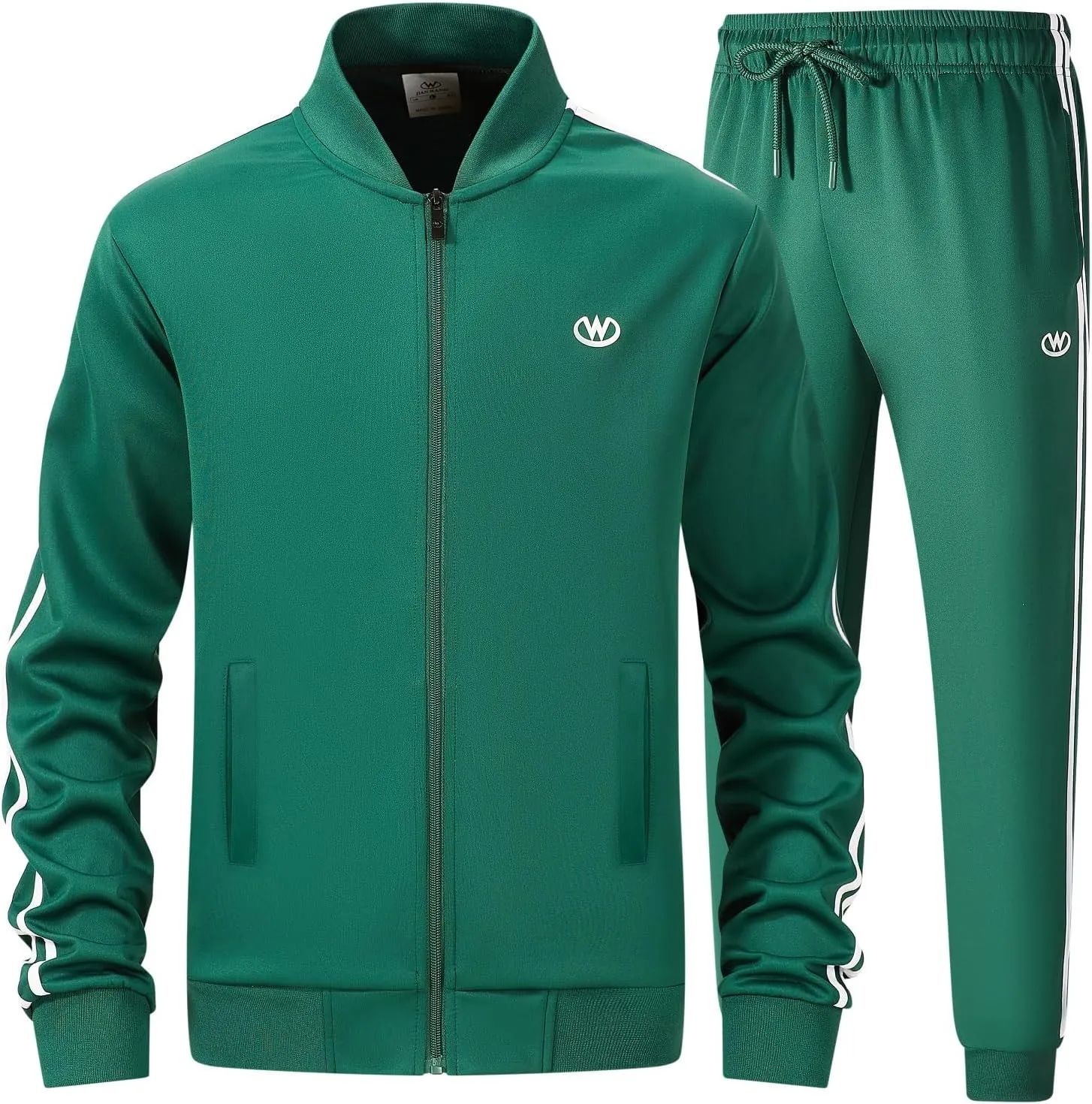 Men's Casual Tracksuits Long Sleeve Jogging Suits Sweatsuit Sets Track Jackets and Pants 2 Piece Outfit