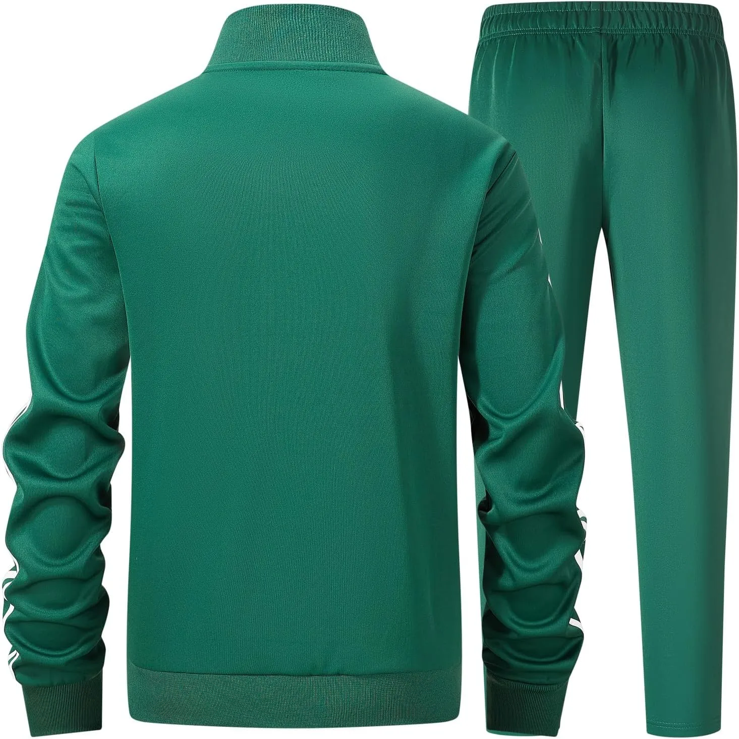 Men's Casual Tracksuits Long Sleeve Jogging Suits Sweatsuit Sets Track Jackets and Pants 2 Piece Outfit