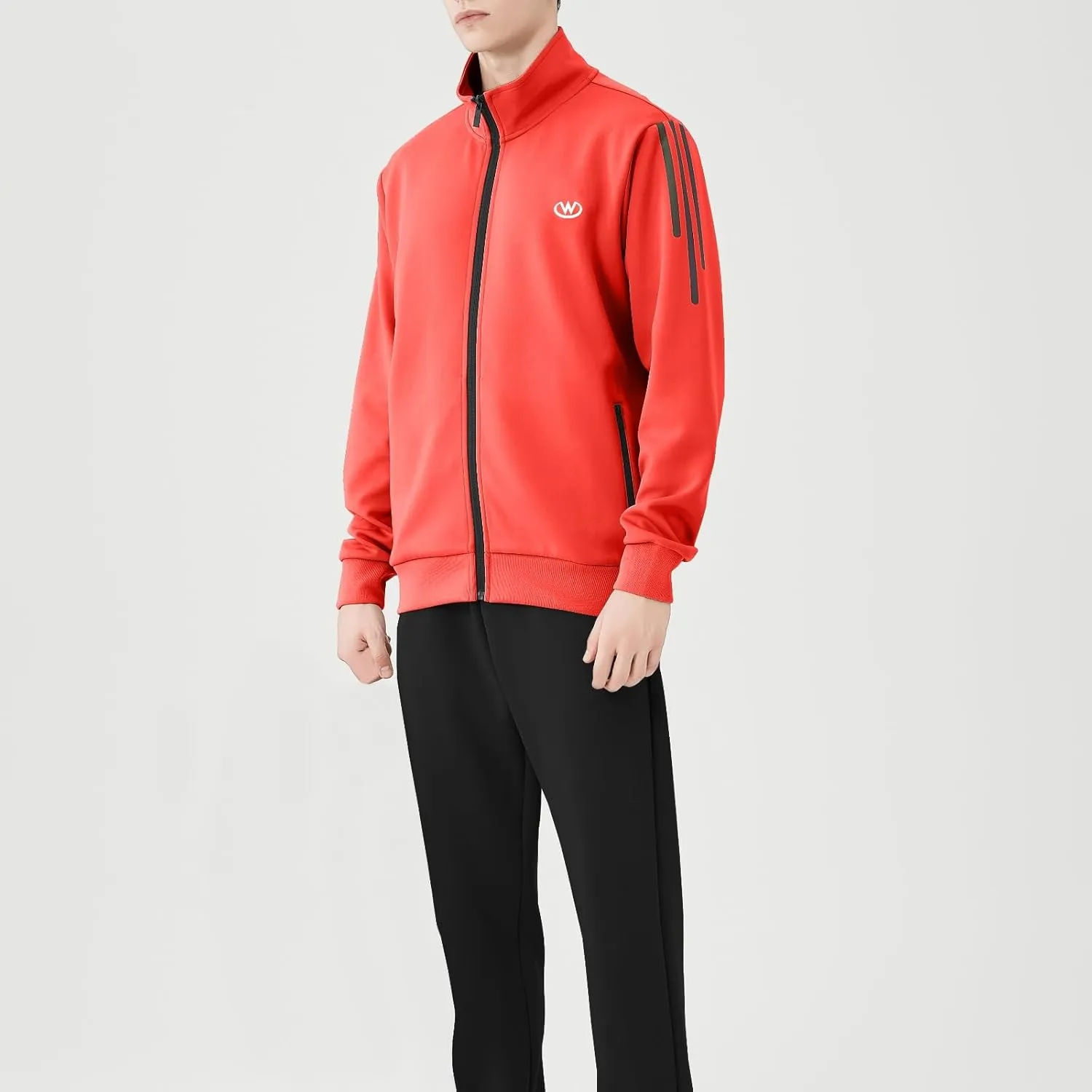 Men's Casual Tracksuits Long Sleeve Jogging Suits Sweatsuit Sets Track Jackets and Pants 2 Piece Outfit
