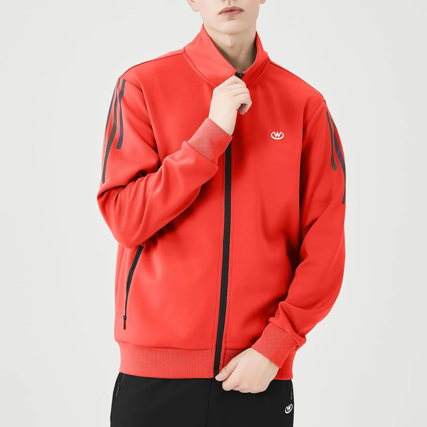 Men's Casual Tracksuits Long Sleeve Jogging Suits Sweatsuit Sets Track Jackets and Pants 2 Piece Outfit