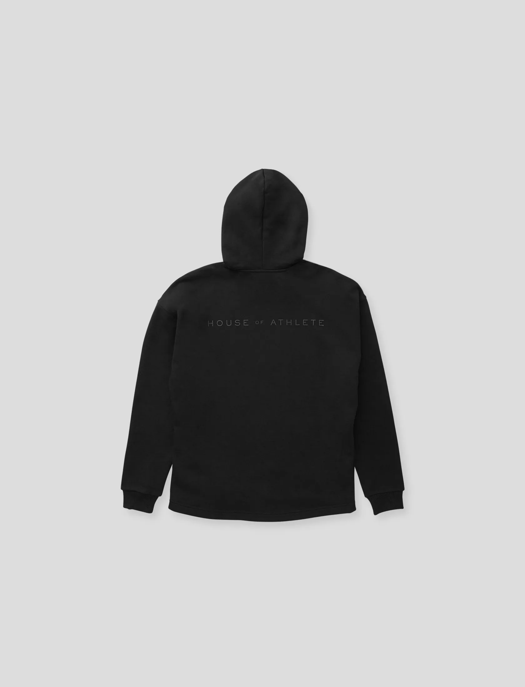 Men's French Terry Hoodie Black
