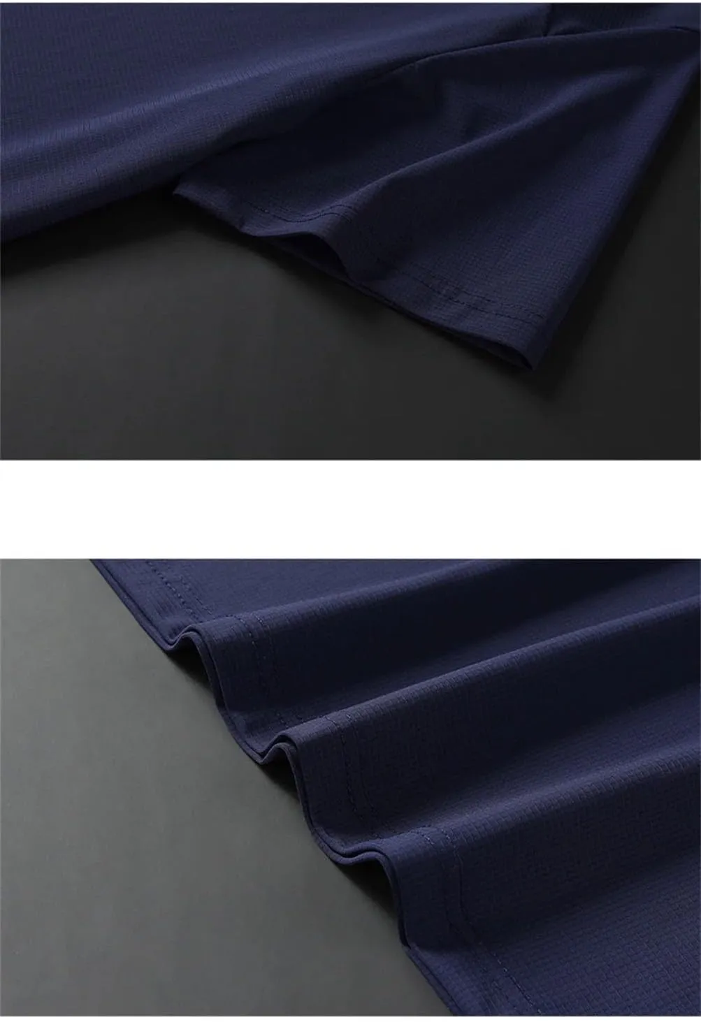 Mens Golf Shirt Quick-Dry Solid Short Sleeve Business Polo Shirts Short Sleeve Button Golf Shirts