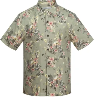 Mens Hawaiian Shirts Silk Short Sleeve Printed Beach Shirt Relaxed Fit Summer Tropical Shirts