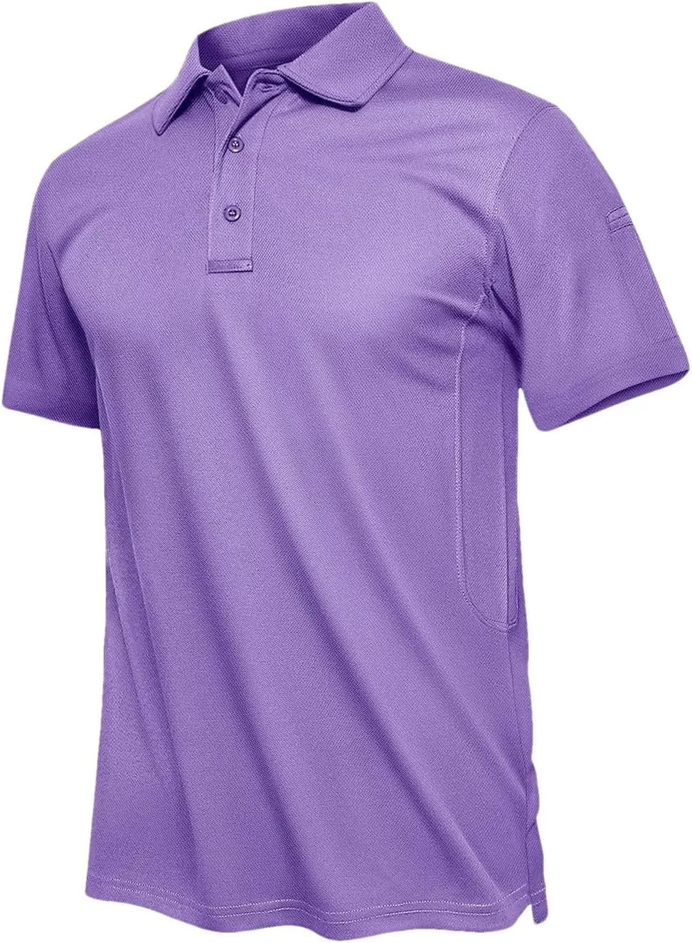 Men's Quick Dry Short Sleeve Polo Shirts Breathable Work T-Shirt Summer Fishing Hiking Golf Polos Shirts