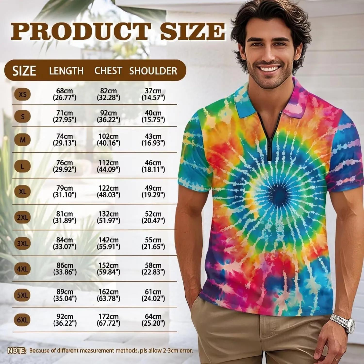 Men's Shirts Short Sleeve Zipper Shirt Slim Fit Tennis Golf Shirts Summer Casual Workout Athletic Tops